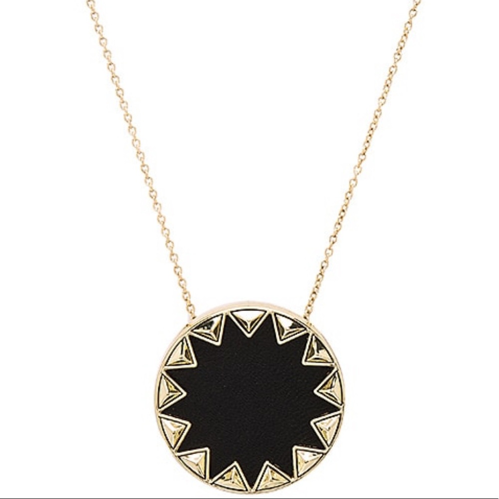 HOUSE OF HARLOW SUNBURST PYRAMID NECKLACE